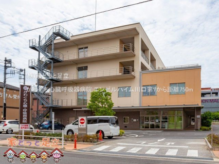 周辺環境　かわぐち心臓呼吸器病院 撮影日(2022-07-20) 750m